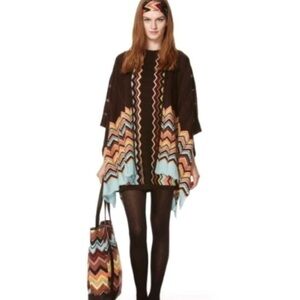 Missoni for Target Ruana Chevron Open Poncho | OS